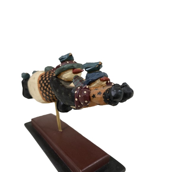 Williraye Studio Snowman Flying Lesson 8"‎ Figurine - Picture 4 of 7